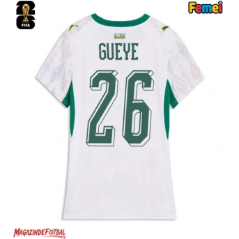 Senegal Pape Gueye #26 Echipament de Fotbal Replică Mondial 2026 Femei Acasa